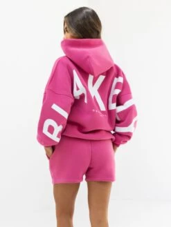 Isabel Oversized Hoodie - Hot Pink -Blakely Clothing Store 2012SHOTPINKD 1