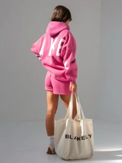 Isabel Oversized Hoodie - Hot Pink -Blakely Clothing Store 2012SHOTPINKDs