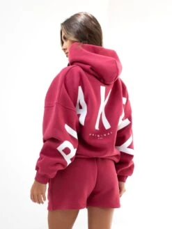 Isabel Oversized Hoodie - Deep Pink