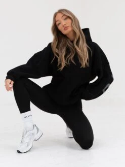 Tonal Isabel Oversized Hoodie - Black -Blakely Clothing Store 2012TBLACKD 5