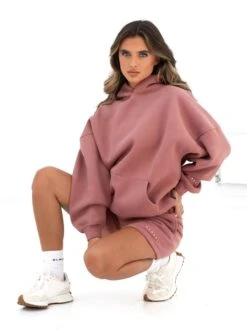 Isabel Oversized Hoodie - Blush Brown 7 Isabel Oversized Hoodie - Blush Brown -Blakely Clothing Store 2012WBROWN05Dcopy