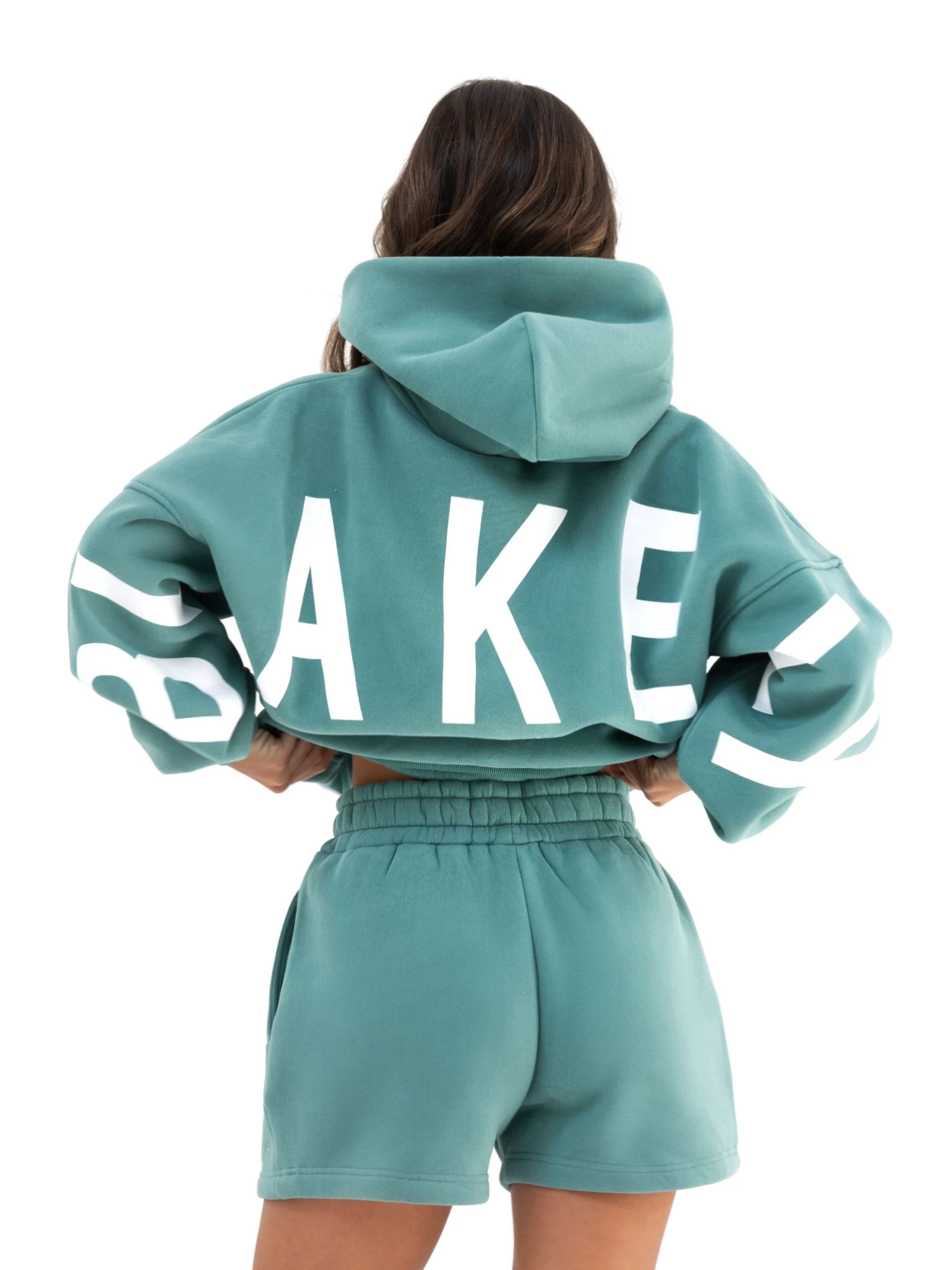 Isabel Oversized Hoodie - Deep Sage 1 Isabel Oversized Hoodie - Deep Sage