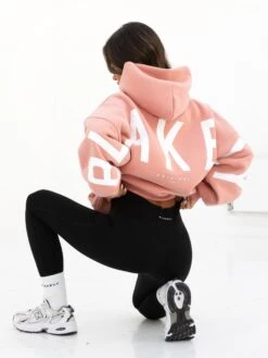 Isabel Oversized Hoodie - Peach Pink -Blakely Clothing Store 2012WPEACHPINK01D