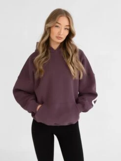 Isabel Oversized Hoodie - Light Plum -Blakely Clothing Store 2012WPLUM 03D c727904d 879b 4194 9649 aba3f88fdf04