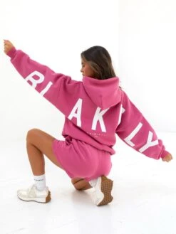 Isabel Oversized Hoodie - Hot Pink -Blakely Clothing Store 2012WWILDBERRY04D