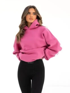 Isabel Oversized Hoodie - Hot Pink -Blakely Clothing Store 2012WWILDBERRY05D
