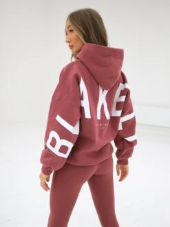 Isabel Oversized Hoodie - Berry 9 Isabel Oversized Hoodie - Berry -Blakely Clothing Store 2012XBERRYD 1
