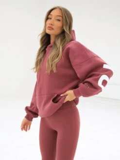 Isabel Oversized Hoodie - Berry 11 Isabel Oversized Hoodie - Berry -Blakely Clothing Store 2012XBERRYD 3