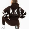 Isabel Oversized Hoodie - Coffee Bean -Blakely Clothing Store 2012XBROWN06LEADD