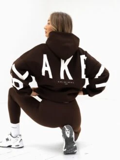 Isabel Oversized Hoodie - Coffee Bean