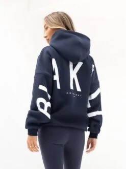 Isabel Oversized Hoodie - Midnight Blue