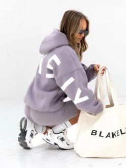 Isabel Oversized Hoodie - Soft Purple 11 Isabel Oversized Hoodie - Soft Purple -Blakely Clothing Store 2012XPURPLE01D