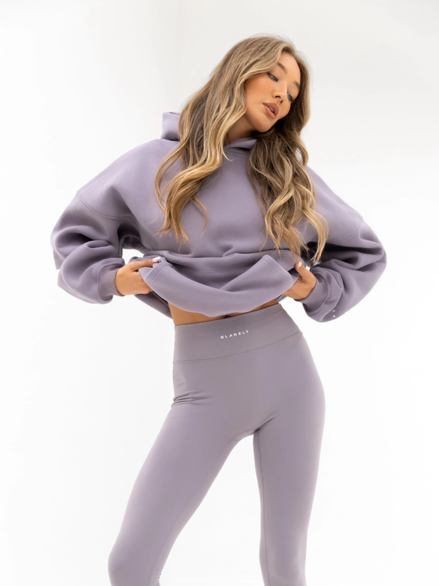 Isabel Oversized Hoodie - Soft Purple 2 Isabel Oversized Hoodie - Soft Purple - Image 2