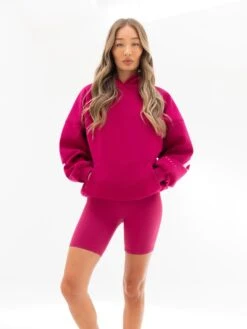 Isabel Oversized Hoodie - Ultra Pink -Blakely Clothing Store 2012XULTRAPINK01D