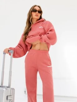 Cloud Print Oversized Hoodie - Sunrise Coral 11 Cloud Print Oversized Hoodie - Sunrise Coral -Blakely Clothing Store 2015 1CORAL06D