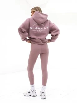 Active Studios Oversized Hoodie - Dusty Pink -Blakely Clothing Store 2015CDUSTYPINK03D