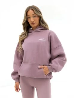 Active Studios Oversized Hoodie - Dusty Pink -Blakely Clothing Store 2015CDUSTYPINK05D