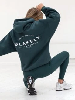 Active Studios Oversized Hoodie - Teal Green 9 Active Studios Oversized Hoodie - Teal Green -Blakely Clothing Store 2015STealGreen 02D