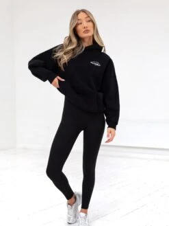 Active Studios Oversized Hoodie - Black 8 Active Studios Oversized Hoodie - Black -Blakely Clothing Store 2015S Black 02D