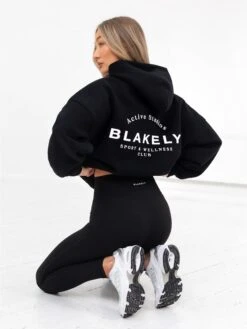 Active Studios Oversized Hoodie - Black 9 Active Studios Oversized Hoodie - Black -Blakely Clothing Store 2015S Black 07D