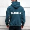 Blakely Arlo Relaxed Hoodie - Teal Green -Blakely Clothing Store 2016OMGREENLEADD
