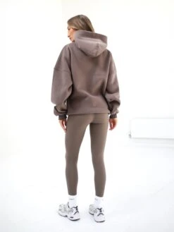 Off Duty Oversized Hoodie - Ash Brown -Blakely Clothing Store 2017 1BROWN05D