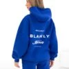 Italia Oversized Hoodie - Cobalt Blue -Blakely Clothing Store 201BWBLUE LEADD