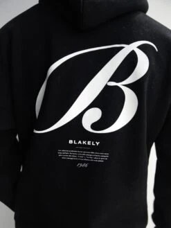 Vita Relaxed Hoodie - Black -Blakely Clothing Store 201IMBlack 06D