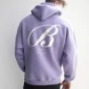 Vita Relaxed Hoodie - Violet -Blakely Clothing Store 201IMViolet 05LEADD
