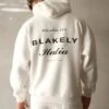 Italia Relaxed Hoodie - Flat White -Blakely Clothing Store 201MBFlatWhite LeadD