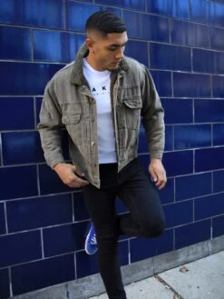 Rapha Denim Jacket - Army Green 12 Rapha Denim Jacket - Army Green -Blakely Clothing Store 2029ARMYGREEND 2