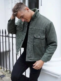 Rapha Denim Jacket - Green 10 Rapha Denim Jacket - Green -Blakely Clothing Store 2029RAPHAJACKETGREEND