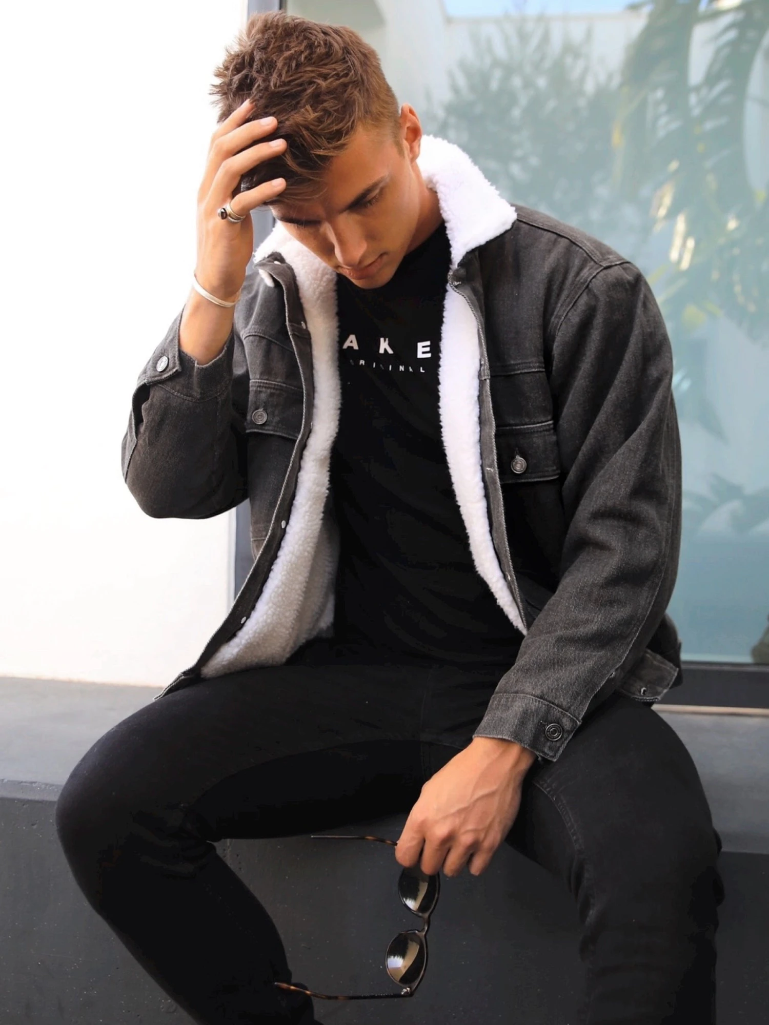 Raleigh Denim Jacket - Grey 3 Raleigh Denim Jacket - Grey - Image 3