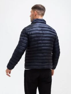 Lucas Lightweight Puffer Jacket - Navy -Blakely Clothing Store 2039Navy 04D