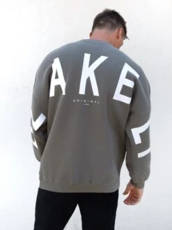 Idris Oversized Jumper - Safari Green -Blakely Clothing Store 2046ASAFARID 4