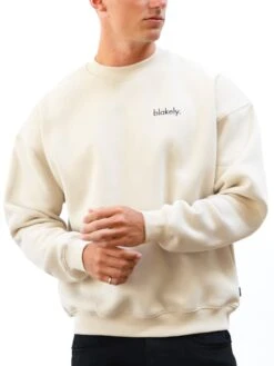 Sami Relaxed Jumper - Bone 10 Sami Relaxed Jumper - Bone -Blakely Clothing Store 215IMBONED 2