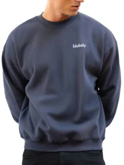 Sami Relaxed Jumper - True Navy -Blakely Clothing Store 215IMTRUENAVYD 2