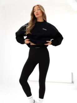 Sami Oversized Jumper - Black 10 Sami Oversized Jumper - Black -Blakely Clothing Store 215IWBLACKD 2