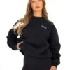 Sami Oversized Jumper - Black 13 Sami Oversized Jumper - Black -Blakely Clothing Store 215IWBLACKLEADD