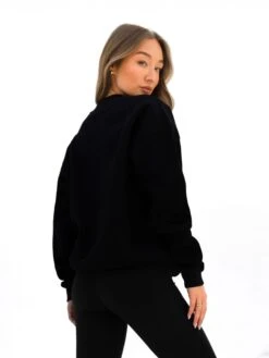Madison Oversized Jumper - Black 11 Madison Oversized Jumper - Black -Blakely Clothing Store 2160BLACK01D