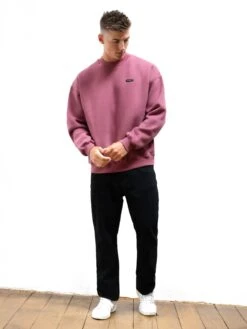 Otis Relaxed Jumper - Terracotta -Blakely Clothing Store 2161PLUM02D