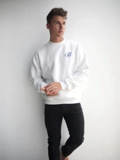 Vita Relaxed Jumper - Flat White -Blakely Clothing Store 216IMFlatwhite 05D
