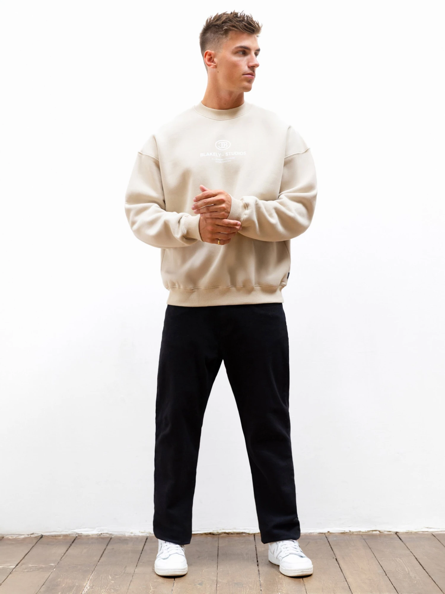 Mercer Relaxed Jumper - Dune 2 Mercer Relaxed Jumper - Dune - Image 2