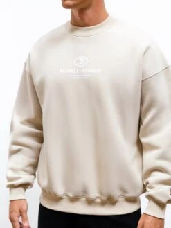 Mercer Relaxed Jumper - Dune 7 Mercer Relaxed Jumper - Dune -Blakely Clothing Store 216IMTAN04D