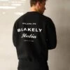Italia Relaxed Jumper - Black -Blakely Clothing Store 216MBBlackLEADD