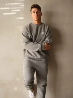 Italia Relaxed Sweatpants - Stone Grey 11 Italia Relaxed Sweatpants - Stone Grey -Blakely Clothing Store 216MBStoneGrey 02D eeedc2b4 4cfb 49e6 89cd 55d1e1246815
