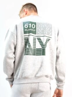 Tribeca 610 Relaxed Jumper - Marl Grey -Blakely Clothing Store 216NMARLGREY05D