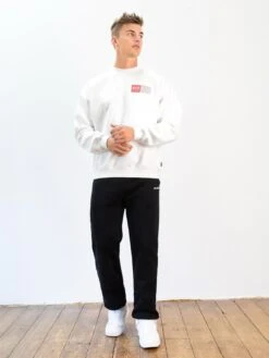 Tribeca 610 Relaxed Jumper - Flat White -Blakely Clothing Store 216NMARLWHITE03D