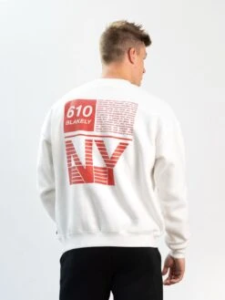 Tribeca 610 Relaxed Jumper - Flat White