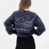 Club Oversized Jumper - Navy -Blakely Clothing Store 217CWNavy 04LEADD
